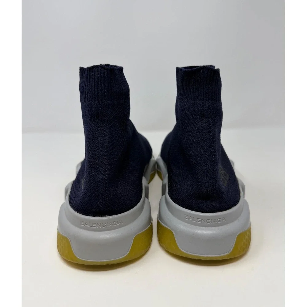 Balenciaga Speed Trainer Navy/Red Size 9 US 42 EU